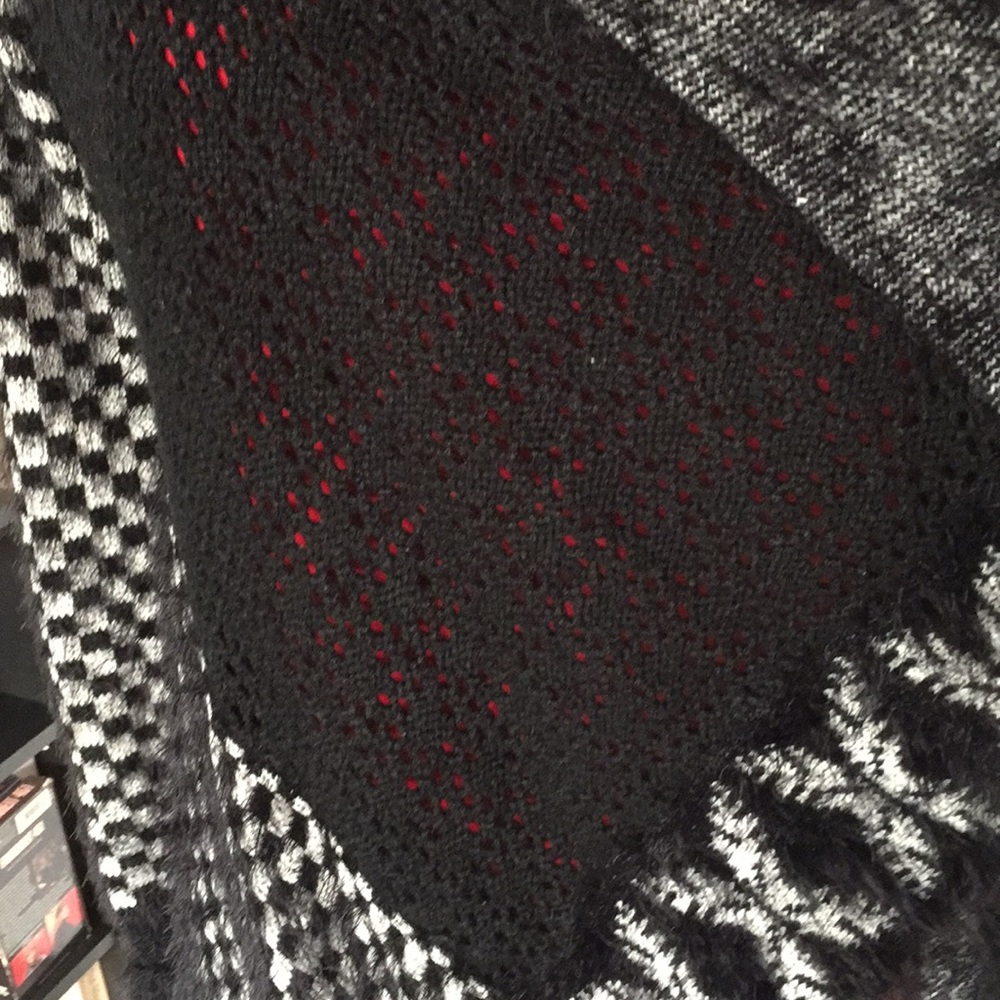 NWOT Boho style asymmetrical drape jacket - Picture 3 of 6